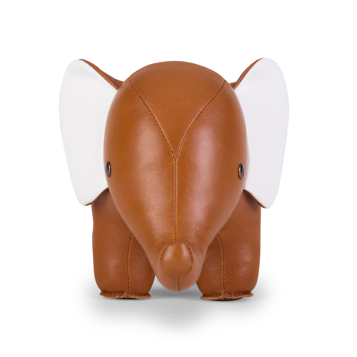 ZÜNY BOOKEND - TAN ELEPHANT