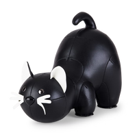 ZÜNY BOOKEND - BLACK & WHITE CAT