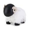 ZÜNY BOOKEND - BLACK & WHITE BIGHORN SHEEP