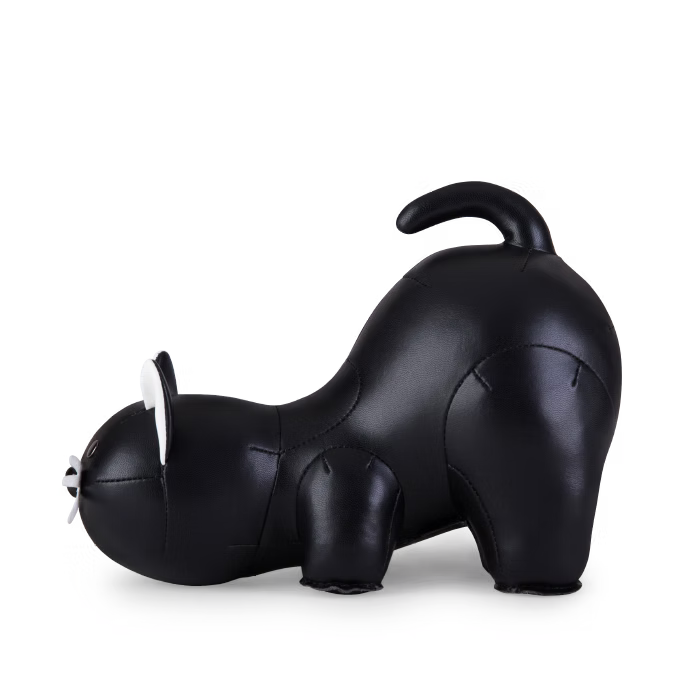 ZÜNY BOOKEND - BLACK & WHITE CAT