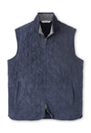 PETER MILLAR ESSEX SUEDE VEST - GALAXY