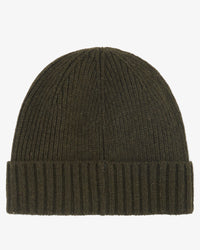 BARBOUR CARLTON BEANIE - DARK GREEN
