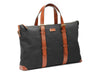 BOSCA 1911 DOLCE MARINA THE ARNO TOTE - BLACK/AMBER