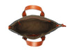 BOSCA 1911 DOLCE MARINA THE ARNO TOTE - BLACK/AMBER