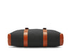 BOSCA 1911 DOLCE MARINA THE ARNO TOTE - BLACK/AMBER