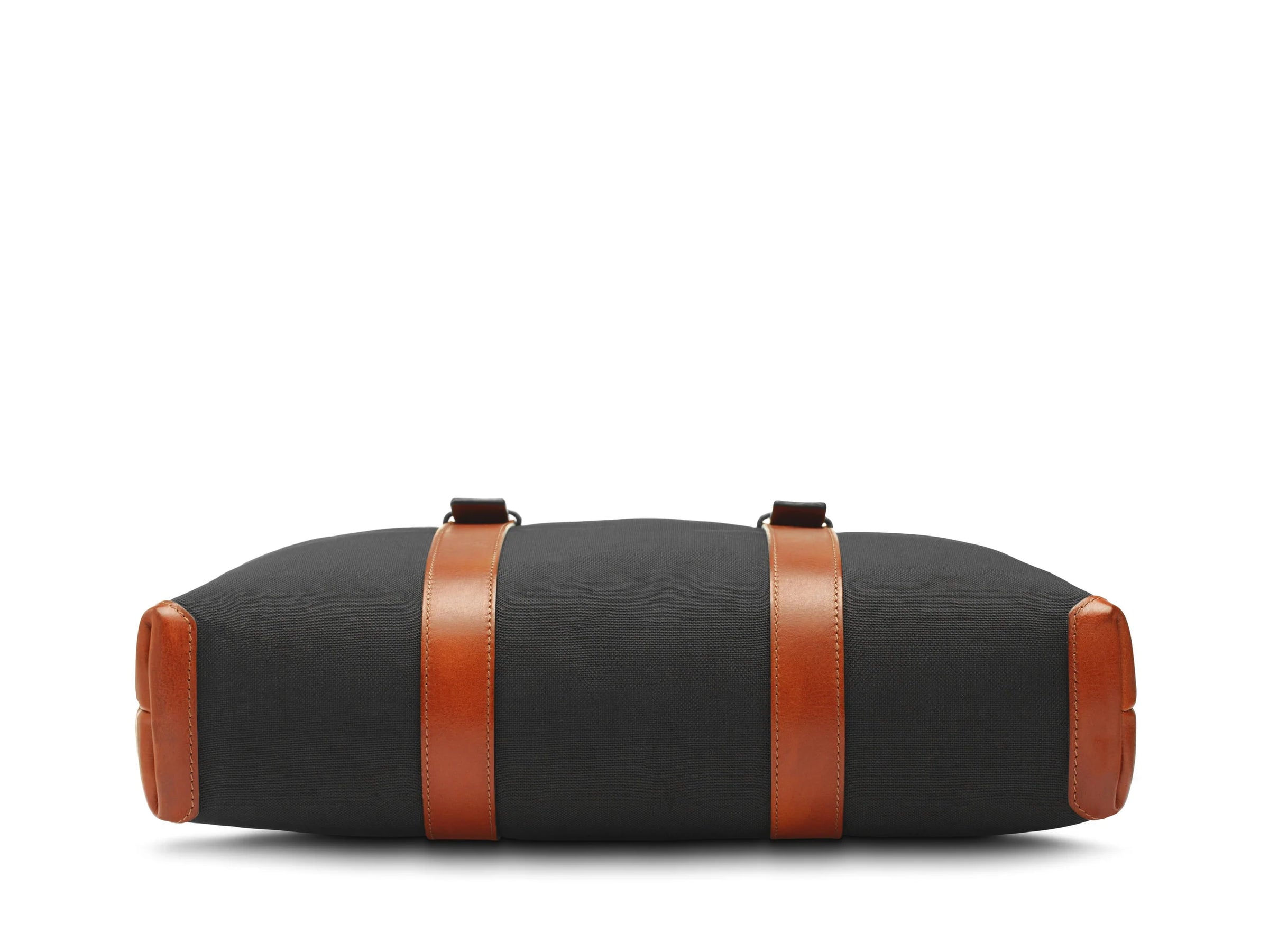 BOSCA 1911 DOLCE MARINA THE ARNO TOTE - BLACK/AMBER