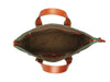 BOSCA 1911 DOLCE MARINA THE ARNO TOTE - GREEN/AMBER