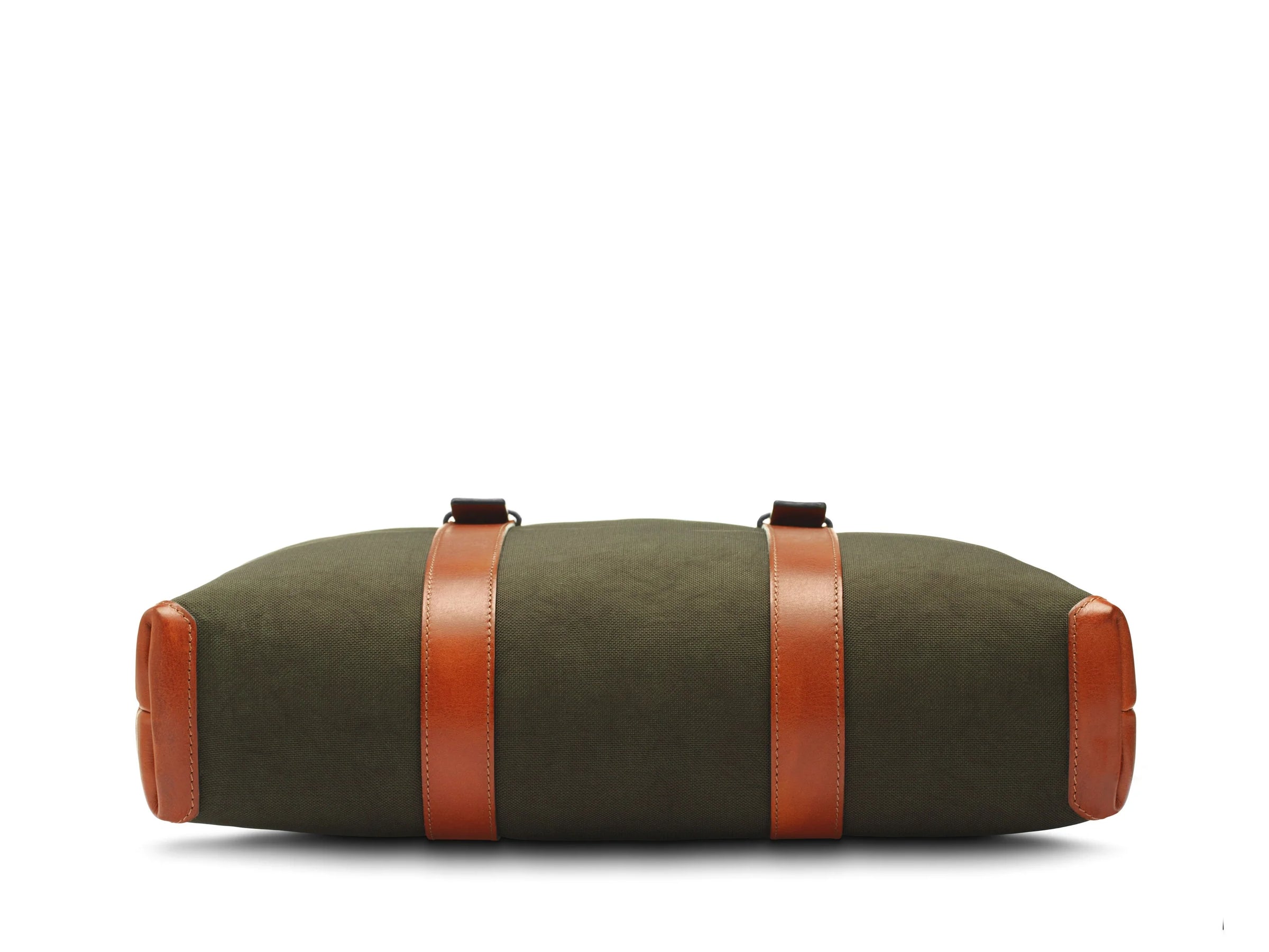 BOSCA 1911 DOLCE MARINA THE ARNO TOTE - GREEN/AMBER
