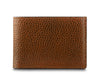 BOSCA 1911 ROMA ITALIA SMALL BIFOLD WALLET - AMBER