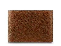 BOSCA 1911 ROMA ITALIA SMALL BIFOLD WALLET - AMBER