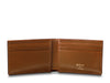 BOSCA 1911 ROMA ITALIA SMALL BIFOLD WALLET - AMBER
