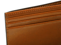 BOSCA 1911 ROMA ITALIA SMALL BIFOLD WALLET - AMBER