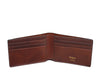 BOSCA 1911 SMALL BIFOLD WALLET - ITALIA OLD LEATHER DARK BROWN