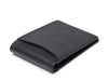 BOSCA 1911 SAFFIANO SMALL BIFOLD WALLET - BLACK