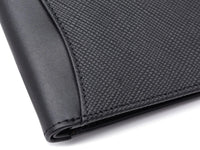 BOSCA 1911 SAFFIANO SMALL BIFOLD WALLET - BLACK