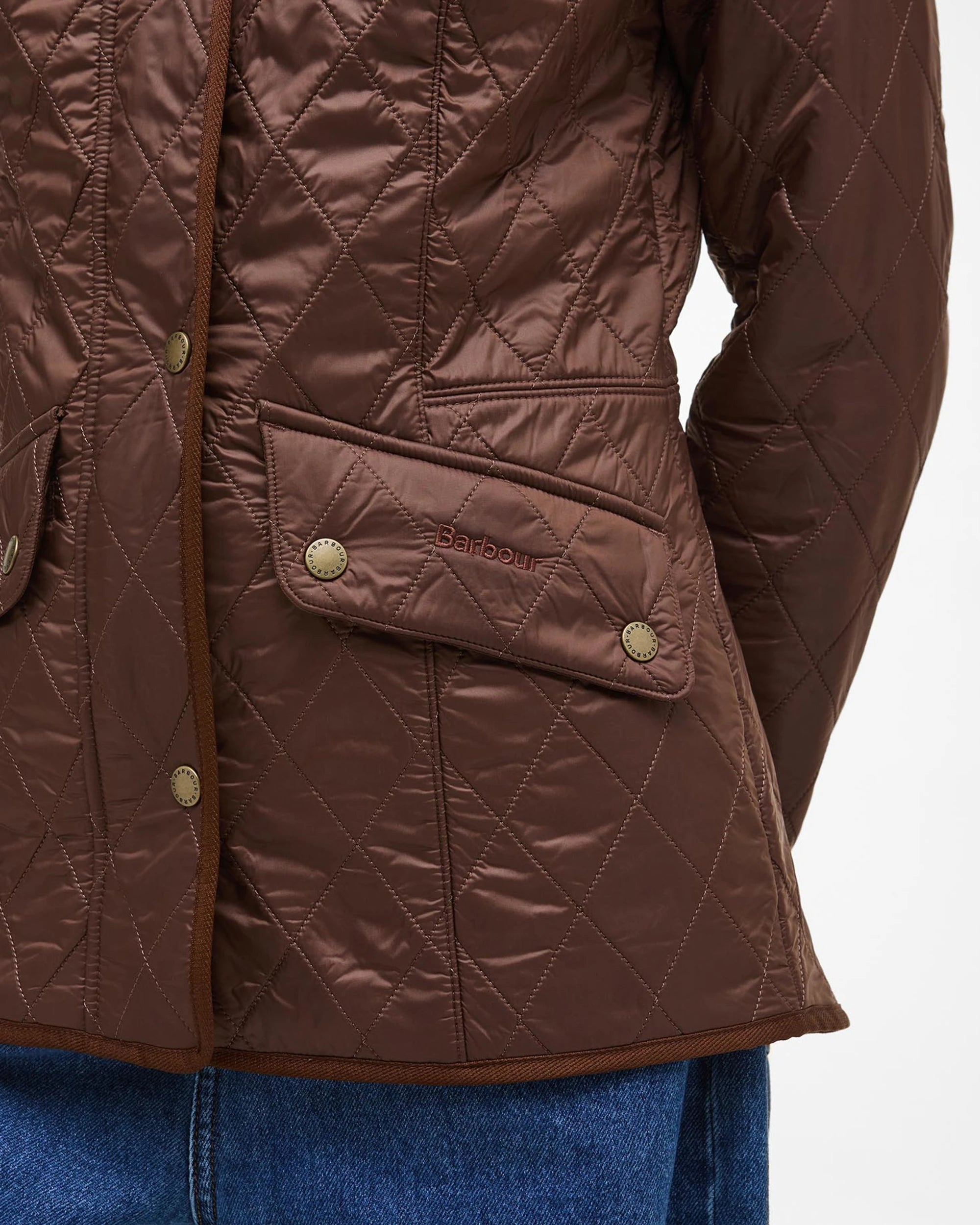 BARBOUR CAVALRY POLARQUILT WOMEN'S JACKET - VICUNA