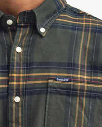 BARBOUR PORTDOWN TAILORED MEN'S SHIRT - OLIVE CHECK