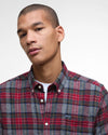 BARBOUR ASHROAD TAILORED MEN'S SHIRT - RED CHECK