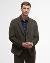 BARBOUR WALLINGTON CORD BLAZER - OLIVE