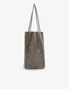 REMI/REID AKIMBO NORTH SOUTH WAXED TOTE BAG - GREY
