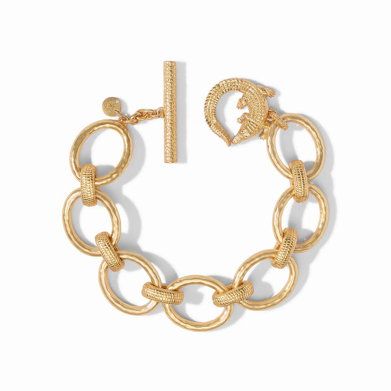 JULIE VOS ALLIGATOR LINK BRACELET