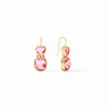 JULIE VOS AQUITAINE EARRING - PEONY PINK