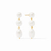 JULIE VOS ASTOR PEARL TIER EARRINGS