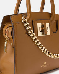 CUOIERIA FIORENTINA BELLA MINI TOTE - LION