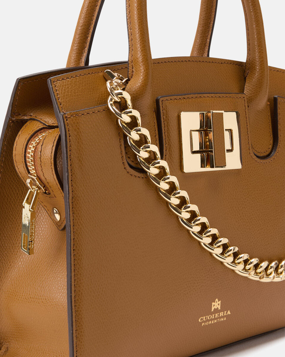CUOIERIA FIORENTINA BELLA MINI TOTE - LION