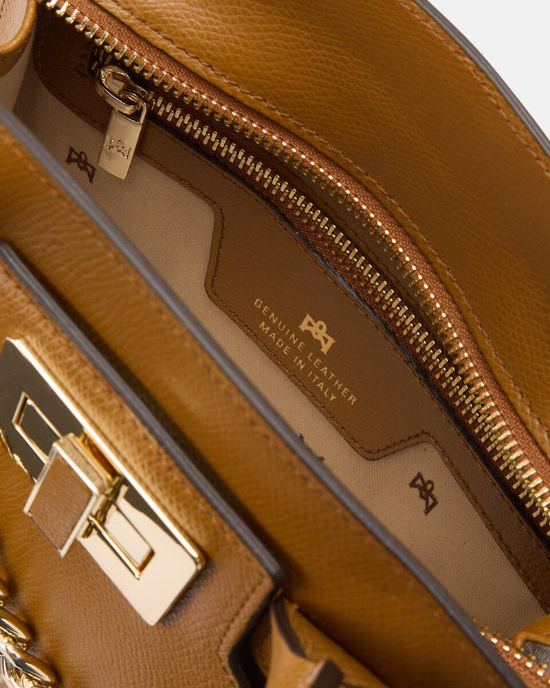 CUOIERIA FIORENTINA BELLA MINI TOTE - LION