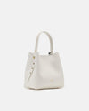 CUOIERIA FIORENTINA CANDY BUCKET BAG - BIANCO