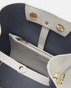 CUOIERIA FIORENTINA CANDY BUCKET BAG - BIANCO