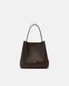CUOIERIA FIORENTINA CANDY BUCKET BAG - CHOCOLATE