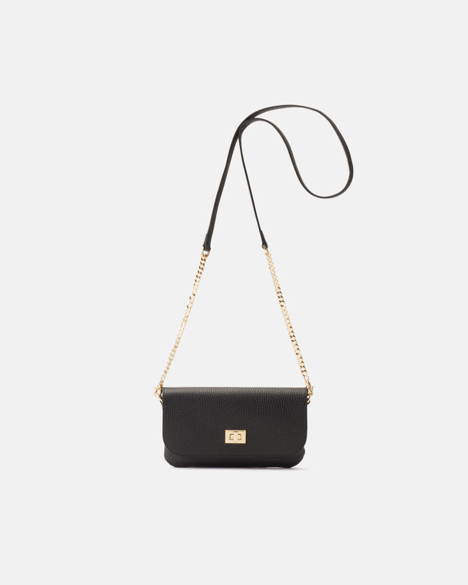 CUOIERIA FIORENTINA PATTY CLUTCH - BLACK