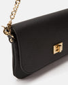 CUOIERIA FIORENTINA PATTY CLUTCH - BLACK