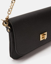 CUOIERIA FIORENTINA PATTY CLUTCH - BLACK