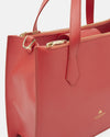 CUOIERIA FIORENTINA BEAUTY TOTE - CORAL