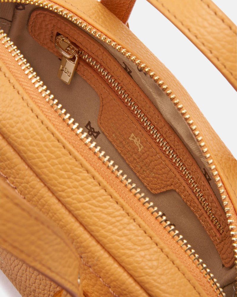CUOIERIA FIORENTINA EVA SOFT MINI DUFFLE BAG - APRICOT