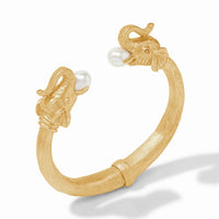 JULIE VOS ELEPHANT CUFF - PEARL