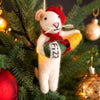 AMICA FELT - MOUSE AVEC BERET ET FIZZ