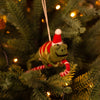 AMICA FELT - CHRISTMAS CHAMELEON ON CANDY CANE