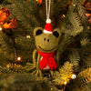 AMICA FELT - CHRISTMAS FROG WITH HAT & SCARF