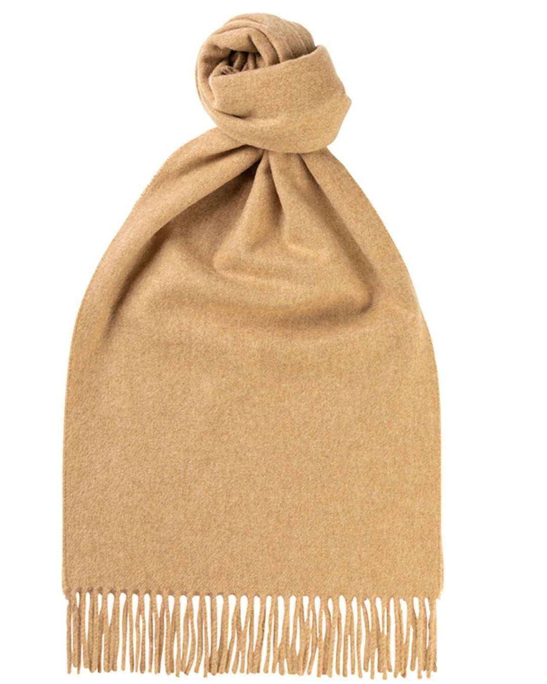 JOSHUA ELLIS CASHMERE SCARF - SOLID SAND – Button Down SF