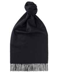 JOSHUA ELLIS CASHMERE SCARF - SOLID NAVY