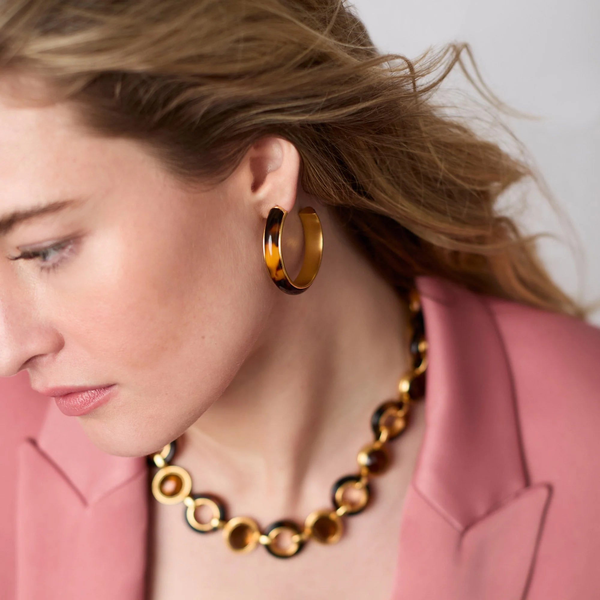 JULIE VOS CARNABY HOOP - PALMETTO GREEN - MEDIUM