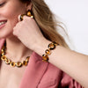 JULIE VOS CARNABY STONE BRACELET - PALMETTO GREEN