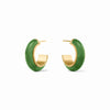 JULIE VOS CARNABY HOOP - PALMETTO GREEN - SMALL