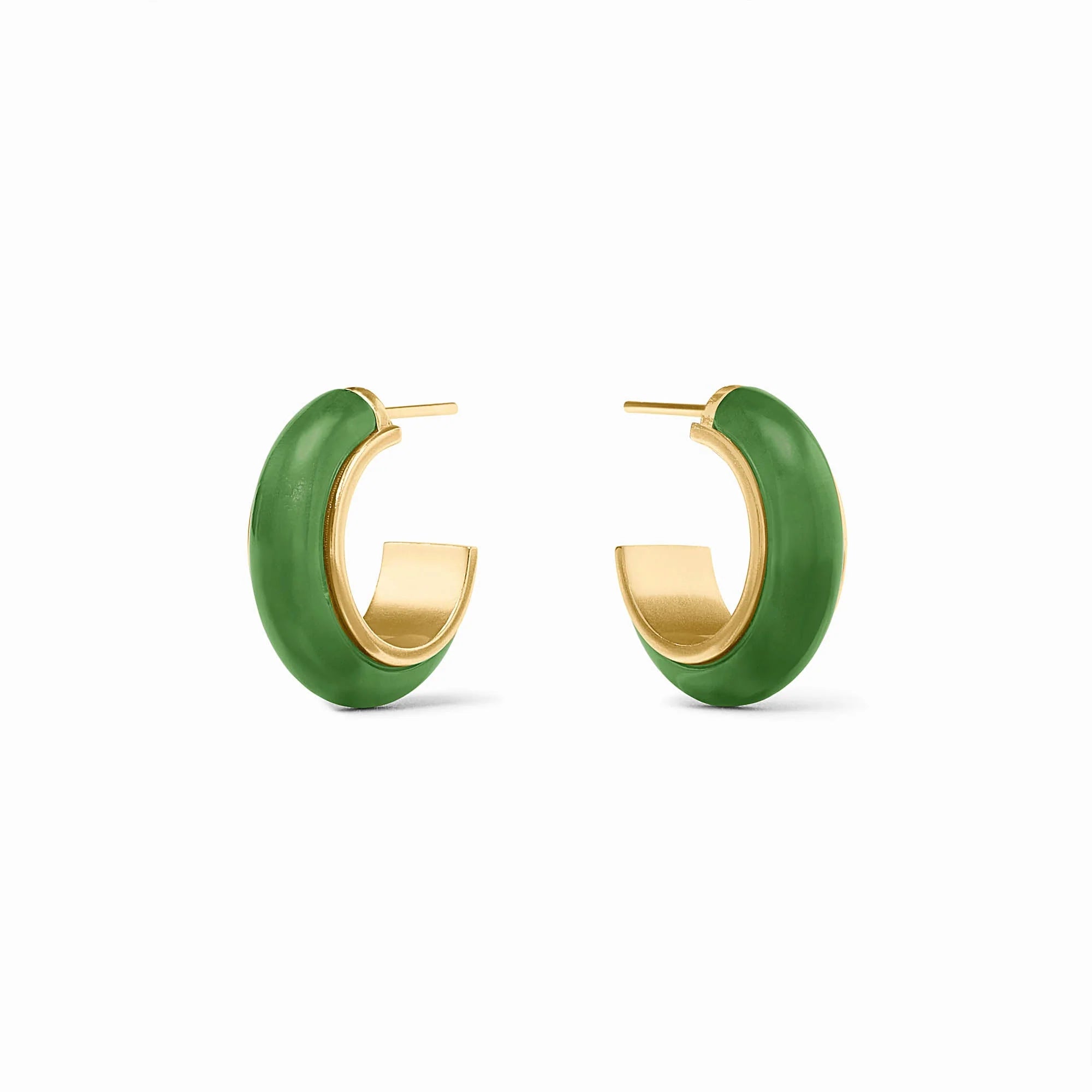 JULIE VOS CARNABY HOOP - PALMETTO GREEN - SMALL