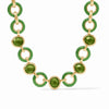 JULIE VOS CARNABY STONE NECKLACE - PALMETTO GREEN