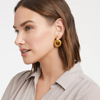 JULIE VOS CANNES DOORKNOCKER CLIP EARRING